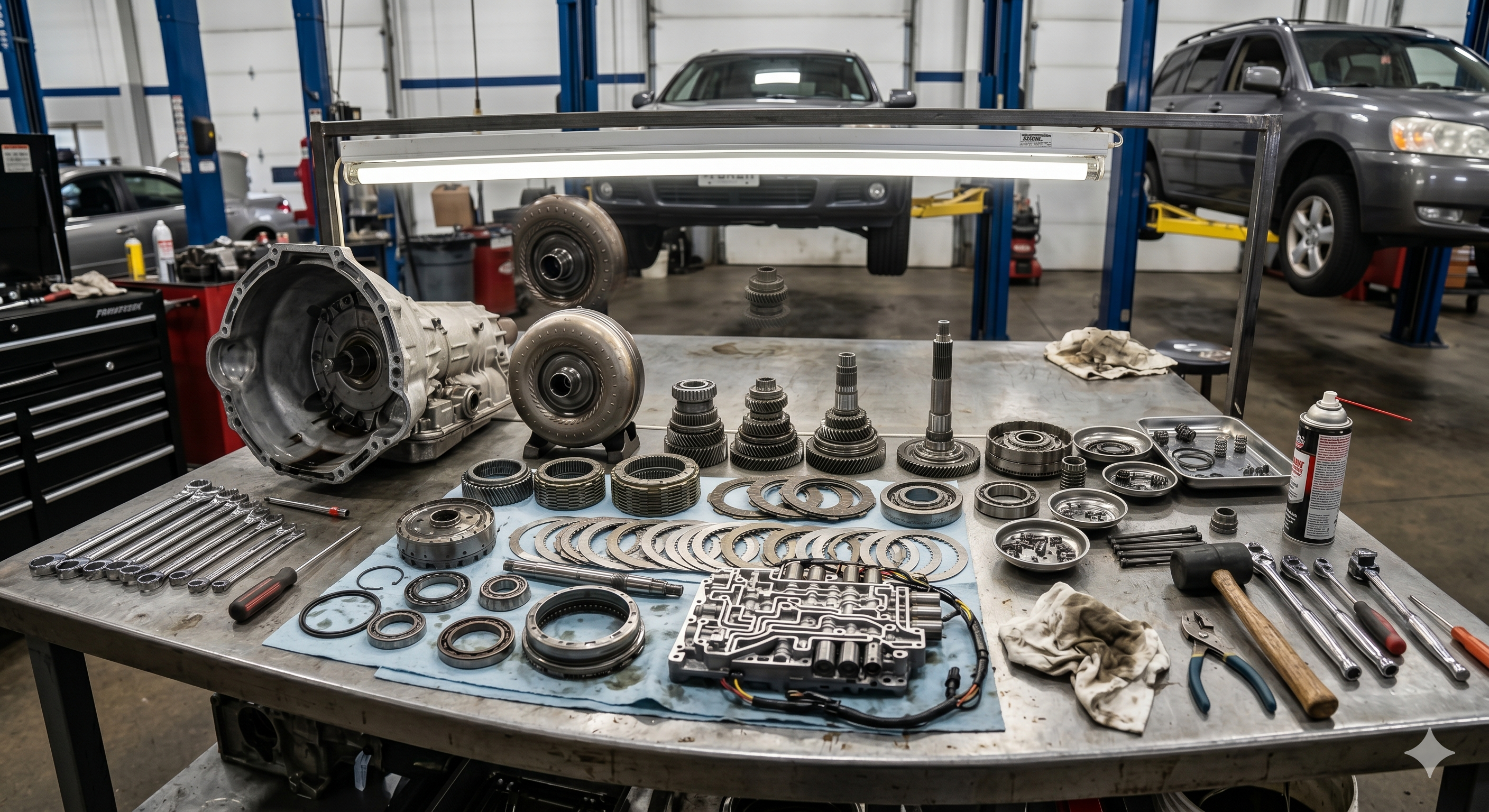 Transmission rebuild work in Panama City Beach, FL